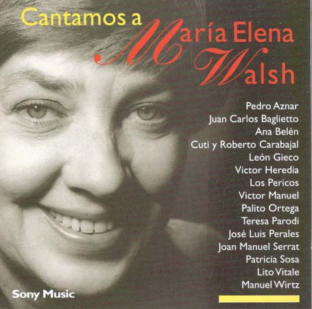Serrat en "Cantamos a María Elena Walsh"