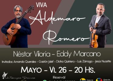 Eddy Marcano y Nestor Viloria presentan "Viva Aldemaro" en Buenos Aires