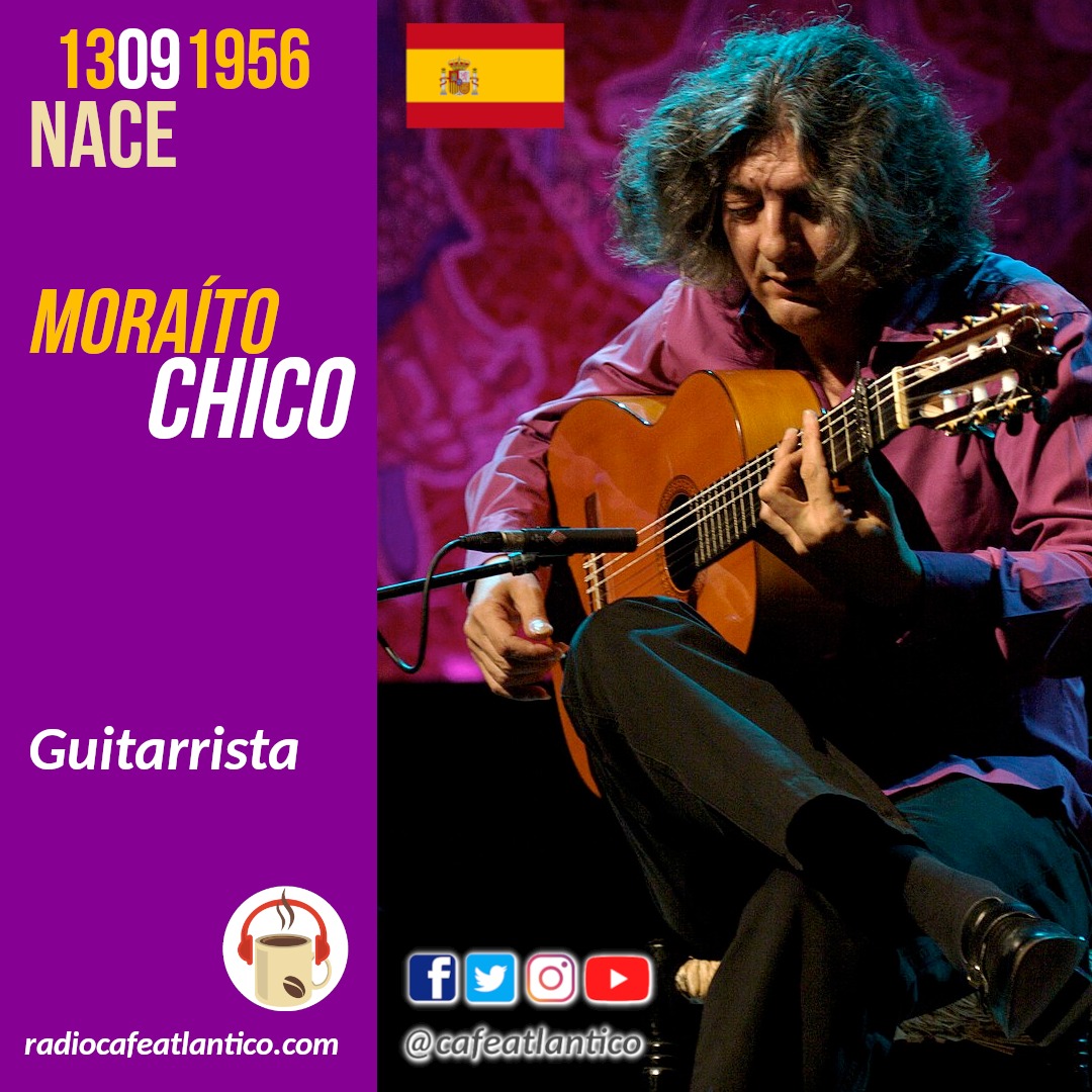 #EFEMÉRIDES
Hoy estaría de cumpleaños el enorme guitarrista flamenco Moraíto Chico (Manuel Moreno Junquera), quien fuese compañero de José Mercé y un referente en su género. Nos lo arrebató el cáncer en 2011.
#moraitochico
www.radiocafeatlantico.com/efemerides